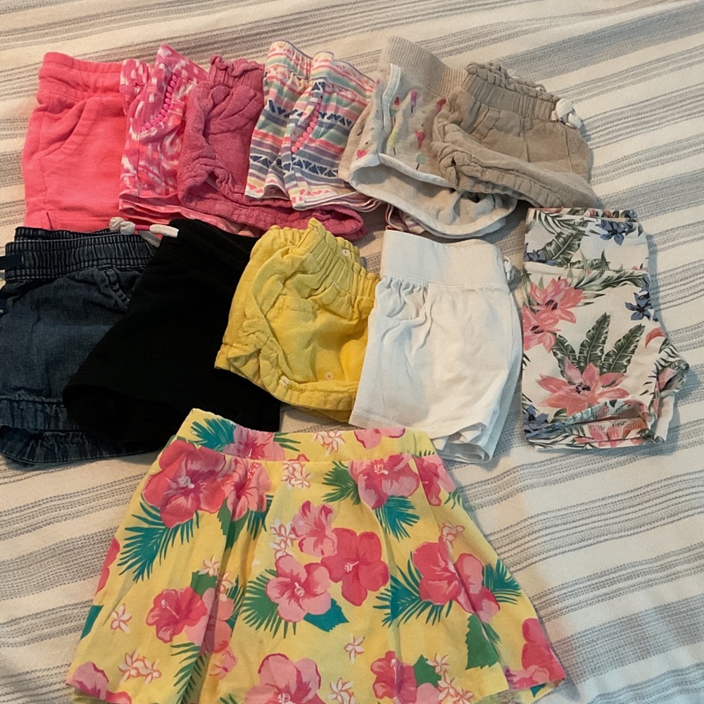 Girls Size 2T Shorts Bundle - 12 PAIRS!!!